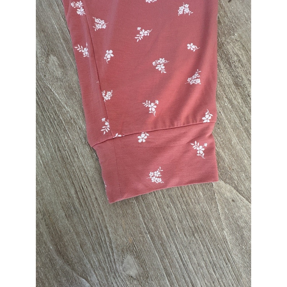 High-Waisted Sunday Sleep Ultra-Soft Jogger Pajama Pants Size L - Picture 8 of 8